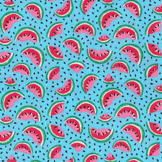 Fabric Traditions Watermelon Toss Cotton Fabric